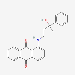 1-((3-Hydroxy-3-phenylbutyl)amino)anthracene-9,10-dione