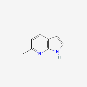 B1312937 6-Methyl-1H-pyrrolo[2,3-B]pyridine CAS No. 824-51-1