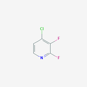 molecular formula C5H2ClF2N B1312938 4-氯-2,3-二氟吡啶 CAS No. 851178-99-9