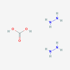 molecular formula CH10N4O3 B13129453 Dihydrazinecarbonate 