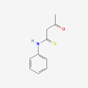 molecular formula C10H11NOS B1312947 3-氧代-N-苯基丁硫酰胺 CAS No. 10374-66-0