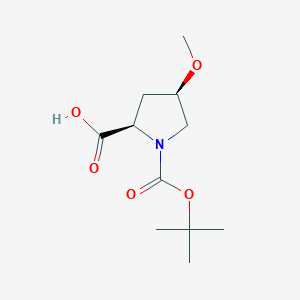 B1312951 cis-Boc-4-methoxy-D-proline CAS No. 200184-87-8