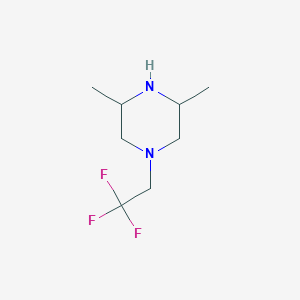 3,5-Dimethyl-1-(2,2,2-trifluoroethyl)piperazine