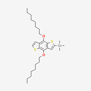 (4,8-Dioctoxythieno[2,3-f][1]benzothiol-2-yl)-trimethylstannane