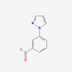 B1312962 3-(1h-Pyrazol-1-yl)benzaldehyde CAS No. 852227-92-0