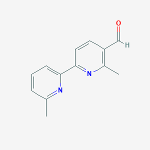 6,6'-Dimethyl-[2,2'-bipyridine]-5-carbaldehyde