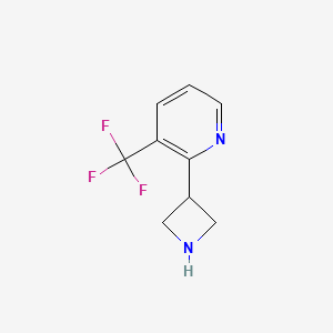 2-(Azetidin-3-yl)-3-(trifluoromethyl)pyridine