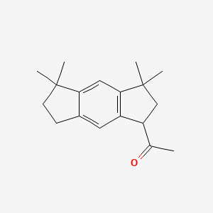 1-(3,3,5,5-Tetramethyl-1,2,3,5,6,7-hexahydro-s-indacen-1-yl)ethanone