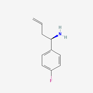 (R)-1-(4-Fluorophenyl)but-3-en-1-amine