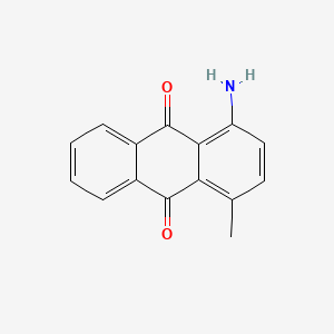 molecular formula C15H11NO2 B13129719 1-Amino-4-methylanthracene-9,10-dione CAS No. 4947-16-4