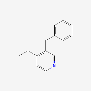 3-Benzyl-4-ethylpyridine