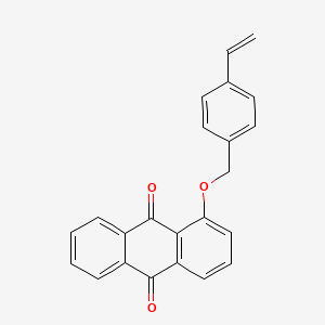 1-[(4-Ethenylphenyl)methoxy]anthracene-9,10-dione