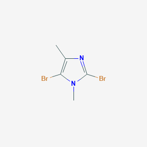 B1312983 2,5-Dibromo-1,4-dimethyl-1H-imidazole CAS No. 850429-58-2
