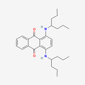 1,4-Bis(heptan-4-ylamino)anthracene-9,10-dione