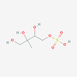 2,3,4-Trihydroxy-3-methylbutylhydrogensulfate