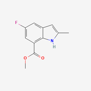 Methyl 5-fluoro-2-methyl-1H-indole-7-carboxylate