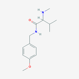 Butanamide,N-[(4-methoxyphenyl)methyl]-3-methyl-2-(methylamino)-