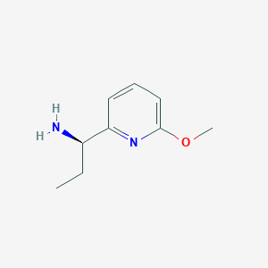 (R)-1-(6-Methoxypyridin-2-yl)propan-1-amine