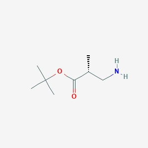 (R)-tert-Butyl 3-amino-2-methylpropanoate