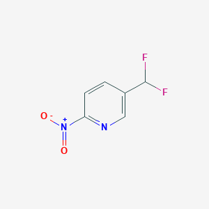 5-(Difluoromethyl)-2-nitropyridine