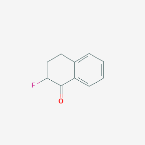 molecular formula C10H9FO B1313015 2-Fluoro-3,4-dihydronaphthalen-1(2H)-one CAS No. 71019-06-2