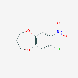 7-Chloro-8-nitro-3,4-dihydro-2H-benzo[b][1,4]dioxepine