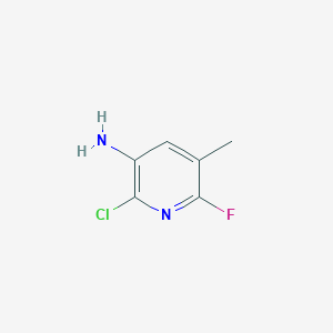 2-Chloro-6-fluoro-5-methylpyridin-3-amine