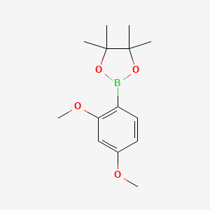 molecular formula C14H21BO4 B1313019 2-(2,4-二甲氧基苯基)-4,4,5,5-四甲基-1,3,2-二氧杂硼环 CAS No. 214360-69-7