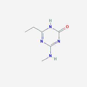 4-Ethyl-6-(methylamino)-1,3,5-triazin-2-ol