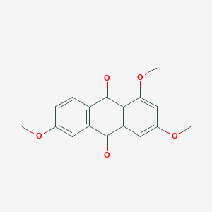 9,10-Anthracenedione, 1,3,6-trimethoxy-