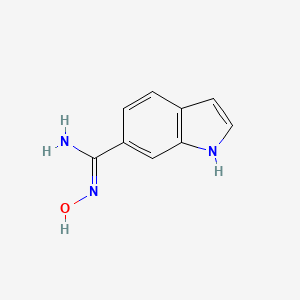 N-hydroxy-1H-indole-6-carboximidamide