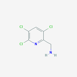 (3,5,6-Trichloropyridin-2-yl)methanamine