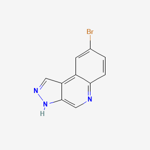 8-bromo-3H-pyrazolo[3,4-c]quinoline