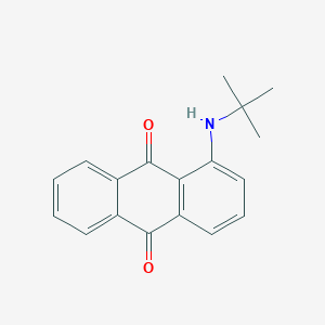 molecular formula C18H17NO2 B13130286 1-(tert-Butylamino)anthracene-9,10-dione CAS No. 65270-01-1