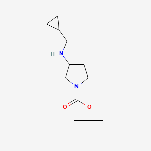 Tert-butyl 3-[(cyclopropylmethyl)amino]pyrrolidine-1-carboxylate