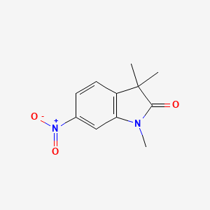 1,3,3-Trimethyl-6-nitroindolin-2-one