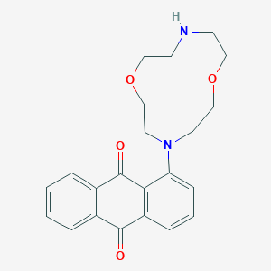 9,10-Anthracenedione, 1-(1,7-dioxa-4,10-diazacyclododec-4-yl)-