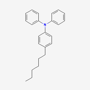 4-Hexyl-N,N-diphenylaniline