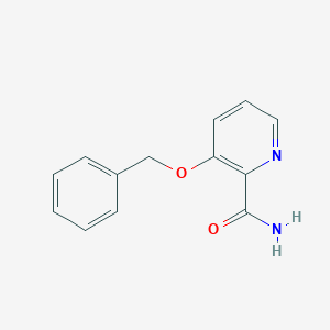 molecular formula C13H12N2O2 B13130423 3-(Benzyloxy)picolinamide CAS No. 24059-86-7