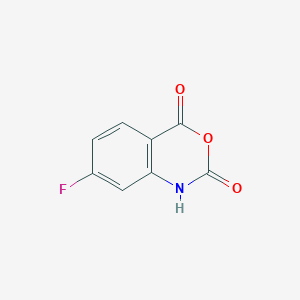 molecular formula C8H4FNO3 B1313043 7-氟-1h-苯并[d][1,3]噁嗪-2,4-二酮 CAS No. 321-50-6