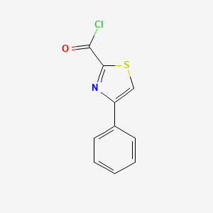 4-Phenylthiazole-2-carbonylchloride