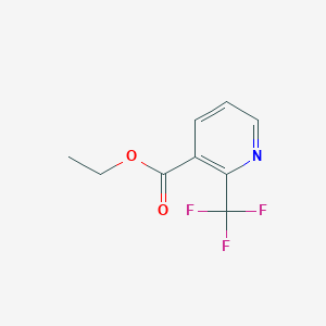 molecular formula C9H8F3NO2 B1313050 2-(三氟甲基)烟酸乙酯 CAS No. 208517-35-5