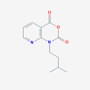 molecular formula C12H14N2O3 B1313051 1-异戊基-1H-吡啶并[2,3-d][1,3]恶嗪-2,4-二酮 CAS No. 565448-79-5