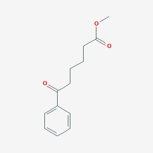 molecular formula C13H16O3 B13130526 Methyl 6-oxo-6-phenylhexanoate 