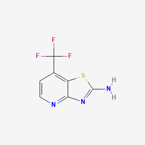 7-(Trifluoromethyl)thiazolo[4,5-b]pyridin-2-amine