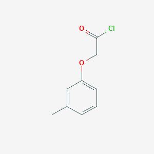 molecular formula C9H9ClO2 B1313055 (3-甲基苯氧基)乙酰氯 CAS No. 40926-72-5