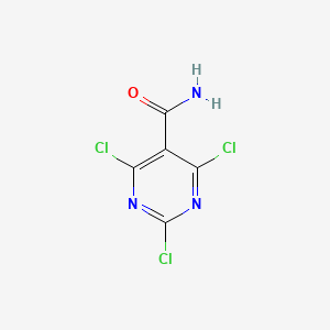 2,4,6-Trichloropyrimidine-5-carboxamide