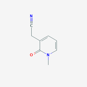 2-(1-Methyl-2-oxo-1,2-dihydropyridin-3-yl)acetonitrile