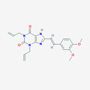 B131306 (E)-1,3-Diallyl-8-(3,4-dimethoxystyryl)xanthine CAS No. 155814-27-0