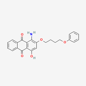 1-Amino-4-hydroxy-2-(4-phenoxybutoxy)anthracene-9,10-dione